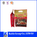 Factory price frozen food packaging bag for fish seafood vegetables